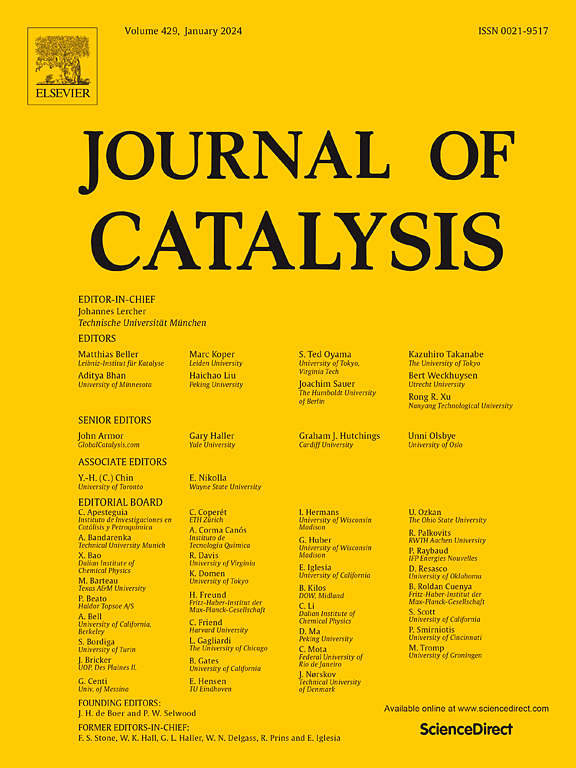 Go to journal home page - Journal of Catalysis